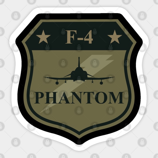 F-4 Phantom Patch Sticker by TCP